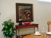 Front entry console table