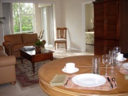 View from dining area toward rear lanai